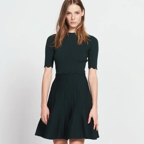 black blazer dress amazon SANDRO FRINGED MAXI DRESS main image 1